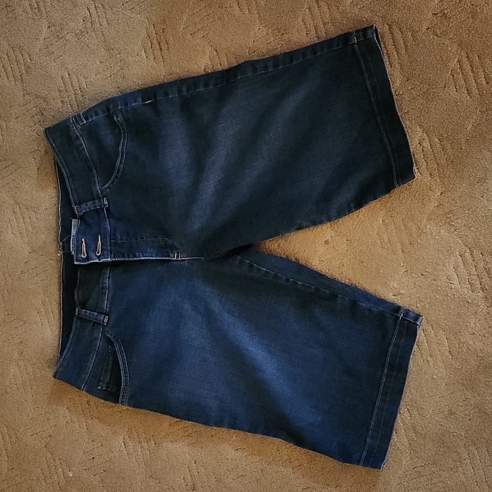 Jean Star long jean shorts